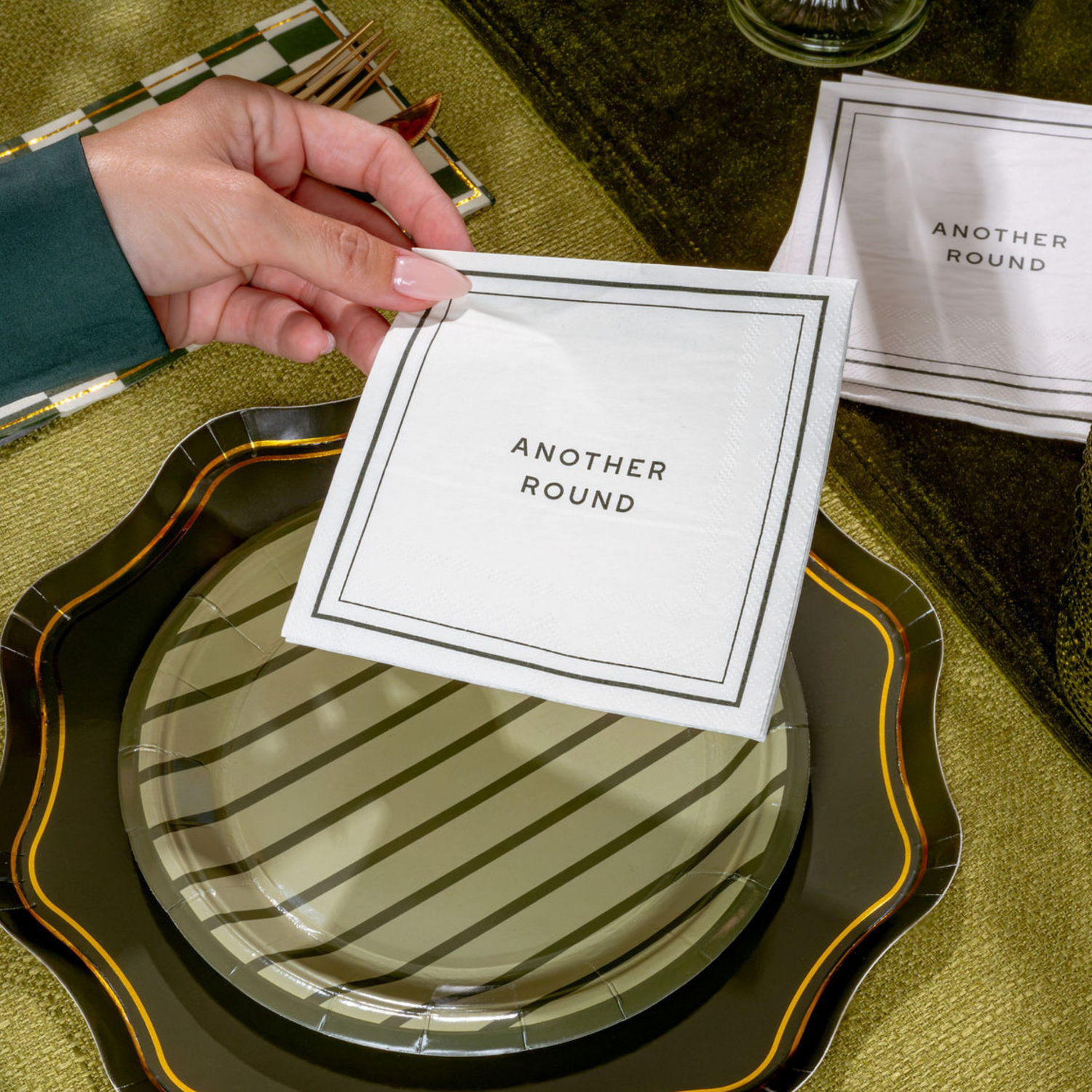 Another Round Cocktail Napkins