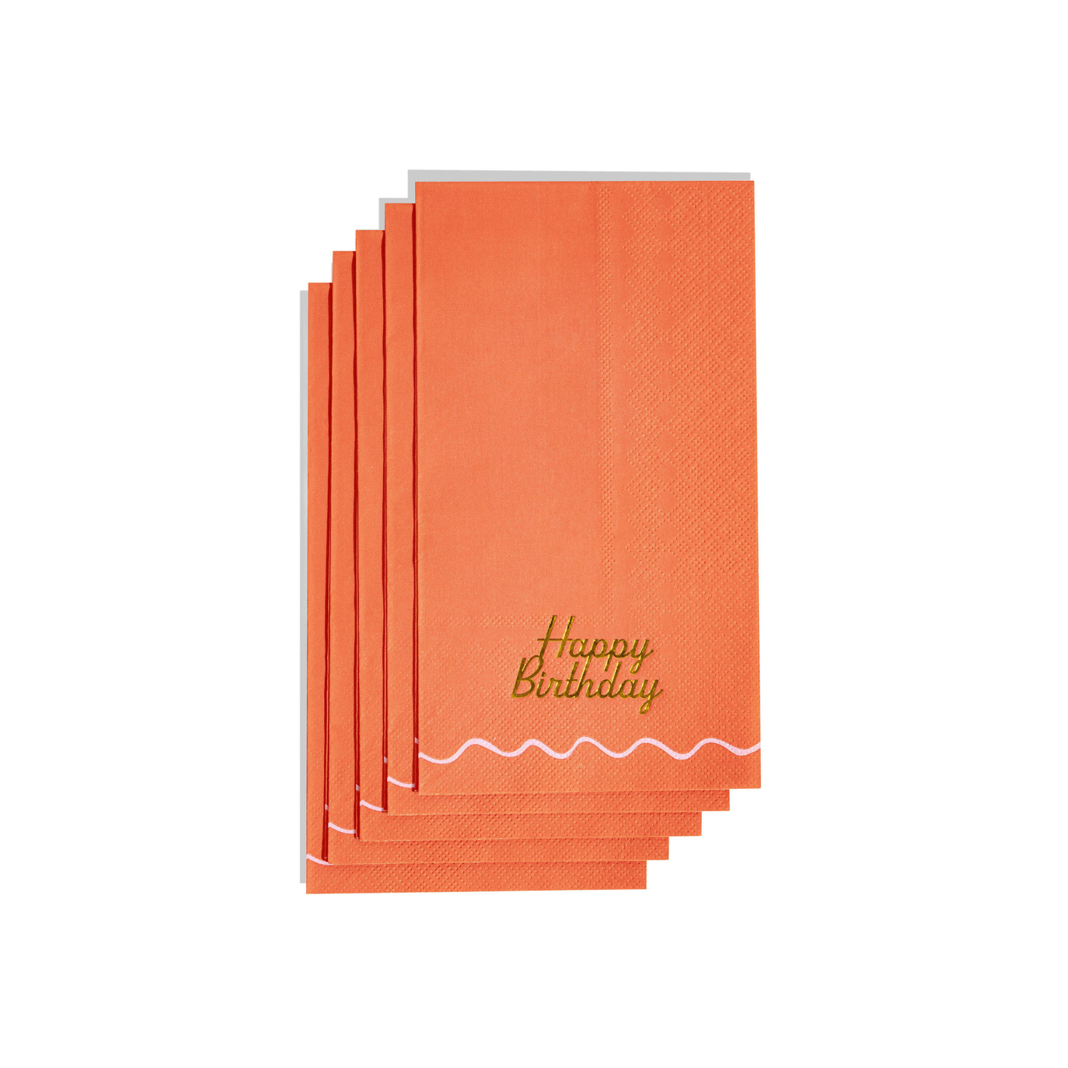 Red & Pink Birthday Guest Napkins
