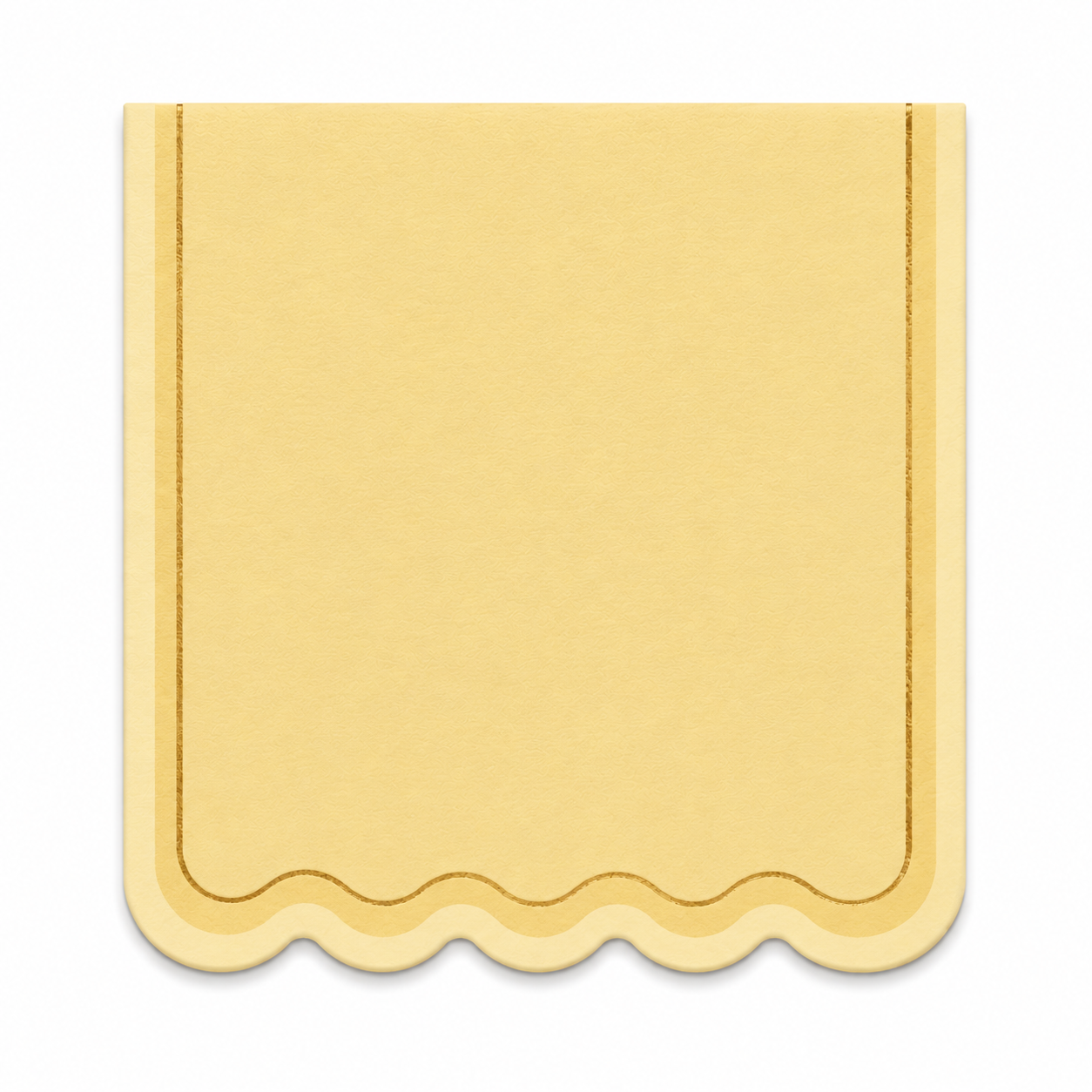 Scallop Cocktail Napkins