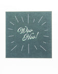 Woo hoo! Mini Greeting Card