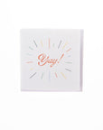 YAY! Mini Greeting Card