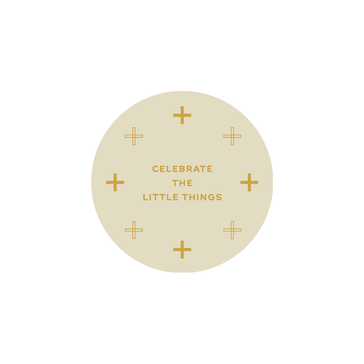 Celebrate the Little Things Coaster