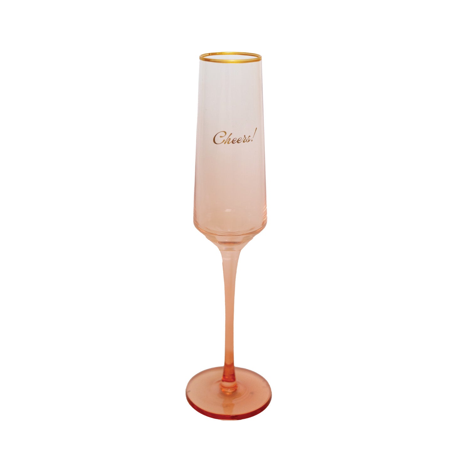 Cheers! Champagne Flute