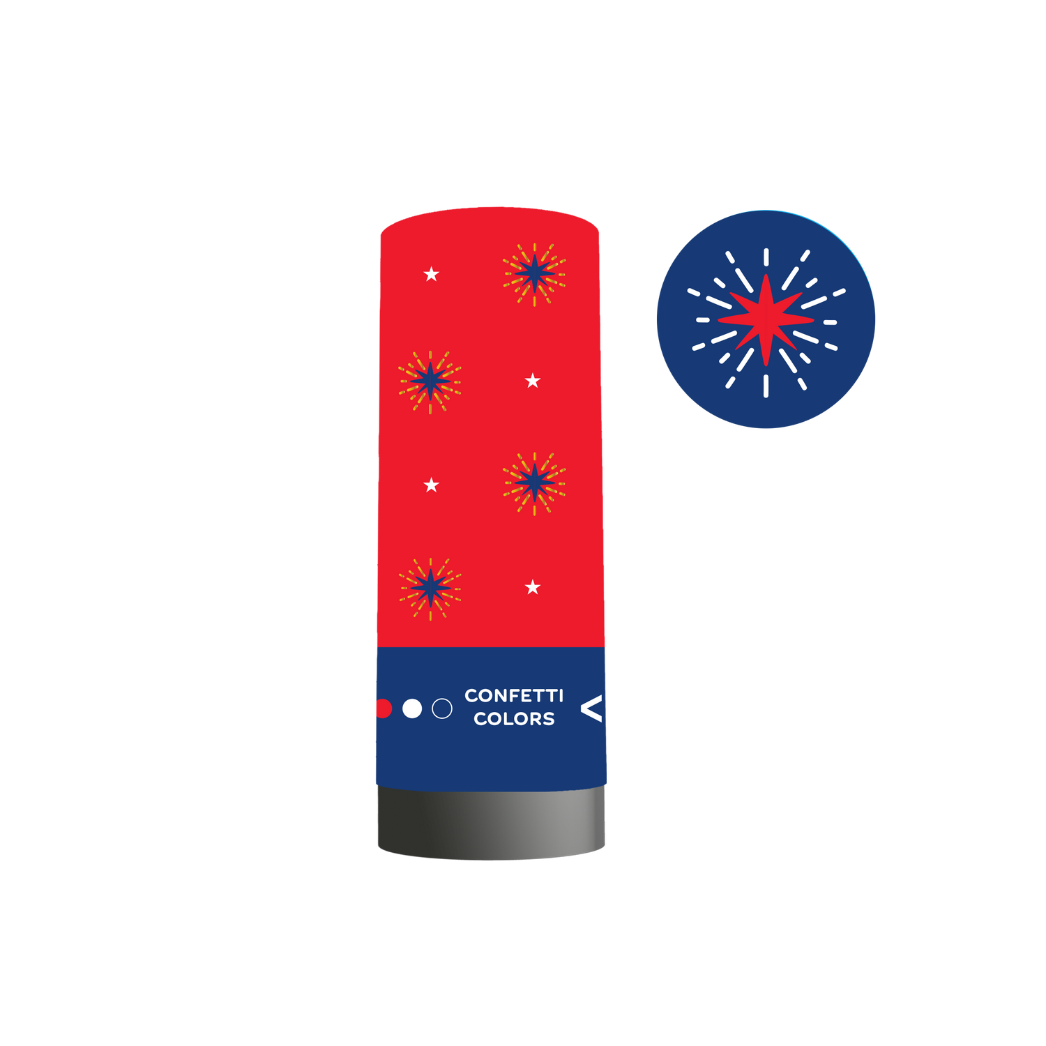 Patriotic Confetti Popper