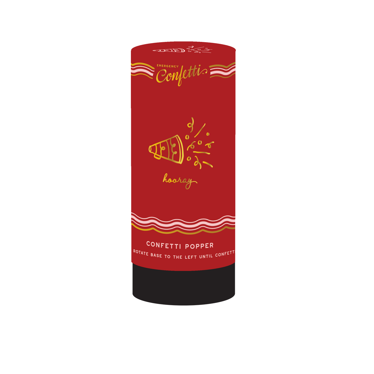 Hooray Icon Confetti Popper