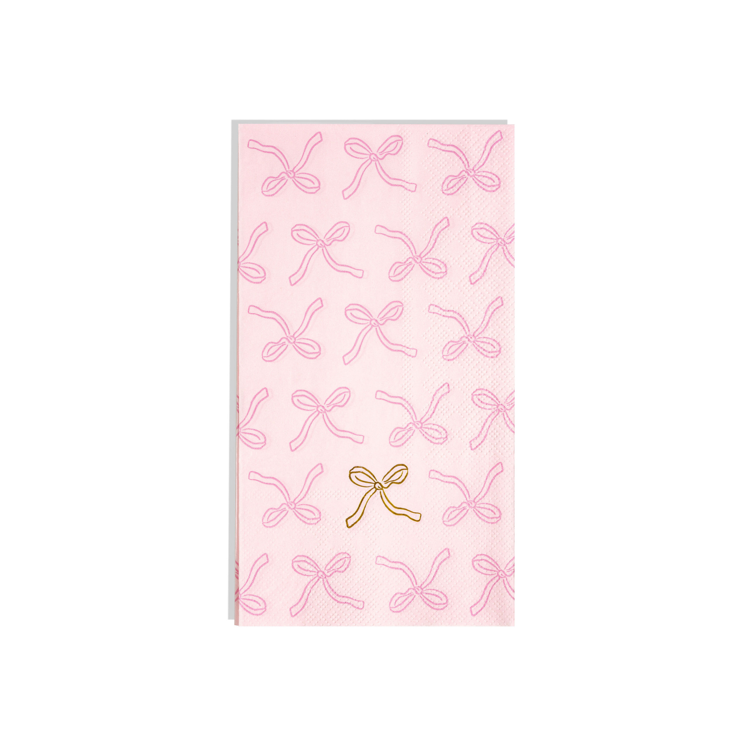 Pink Bow Guest Napkins