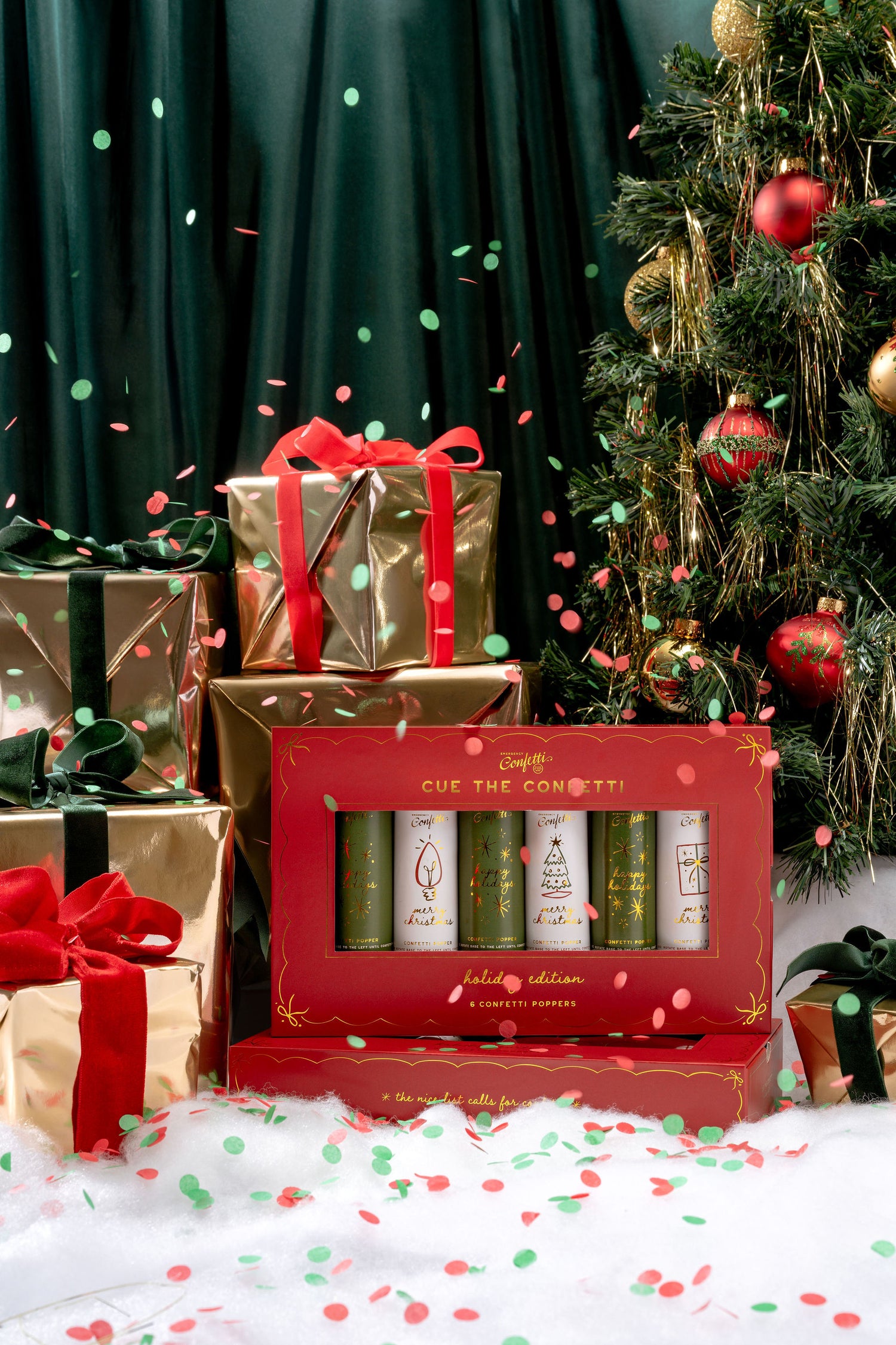 Cue the Confetti: Christmas Edition