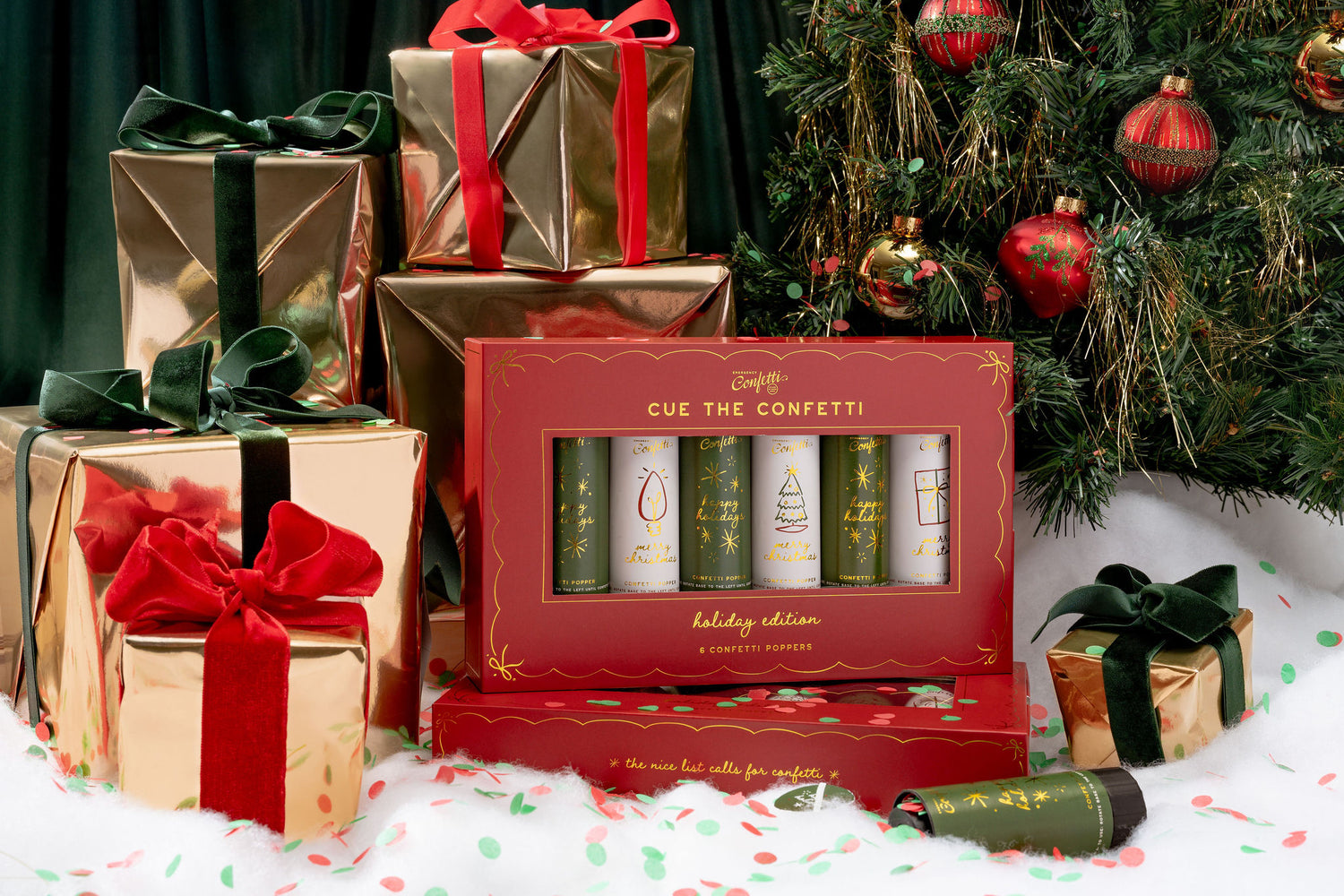 Cue the Confetti: Christmas Edition