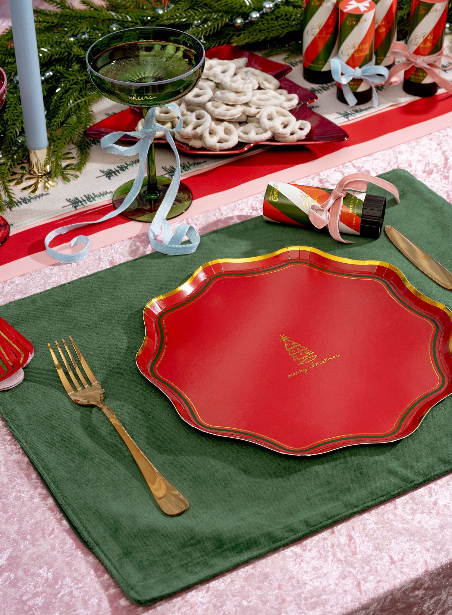 Christmas Icon Party Plates