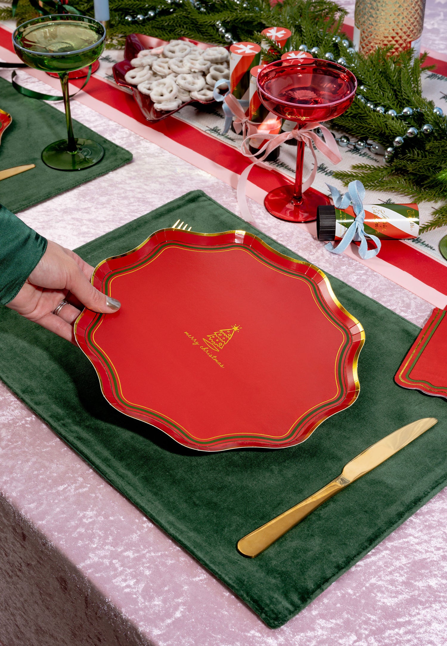 Christmas Icon Party Plates