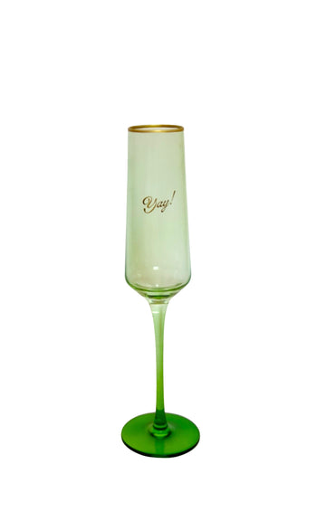 Yay! Champagne Flute