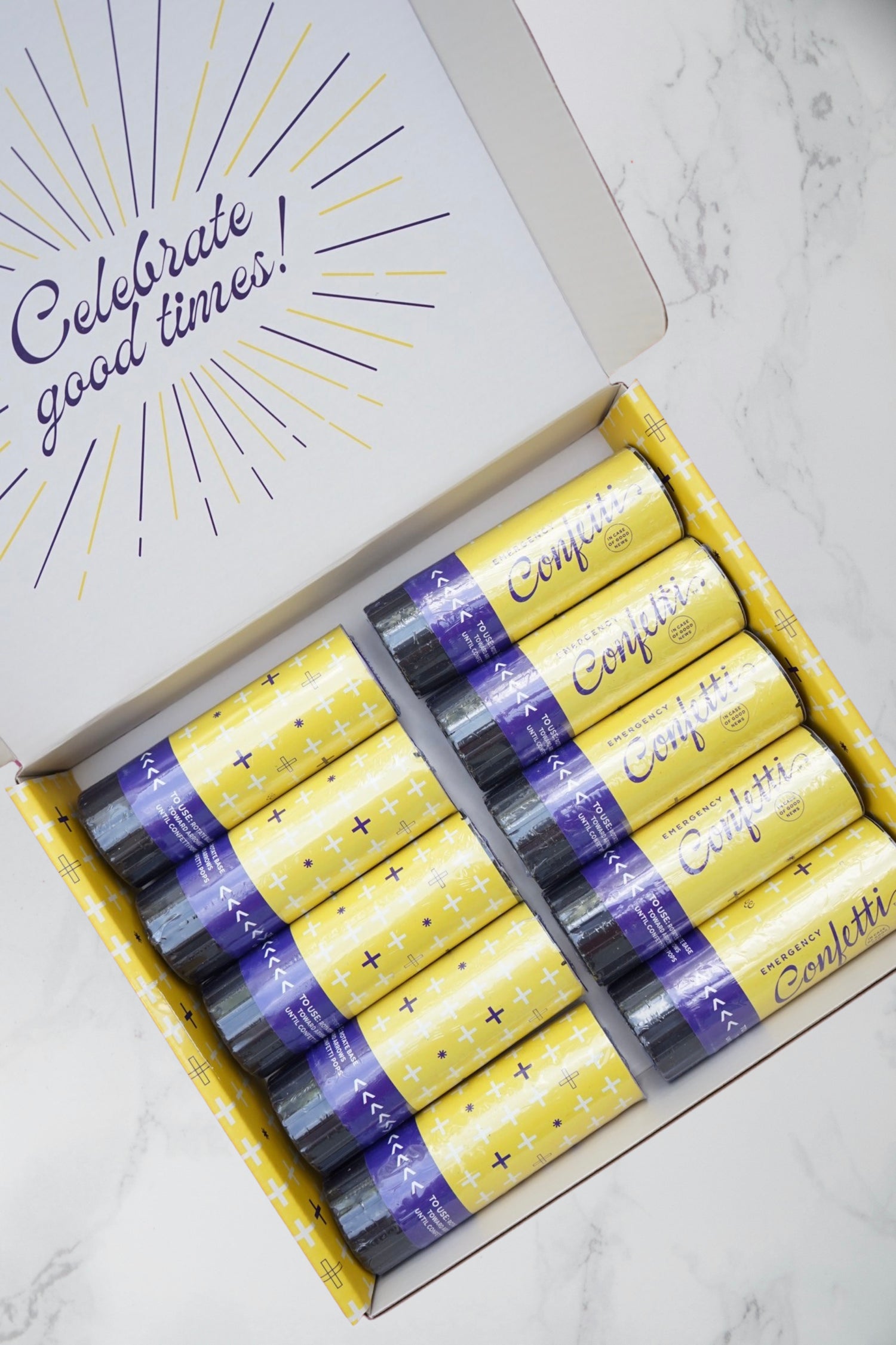 Yellow/Purple Party Pack