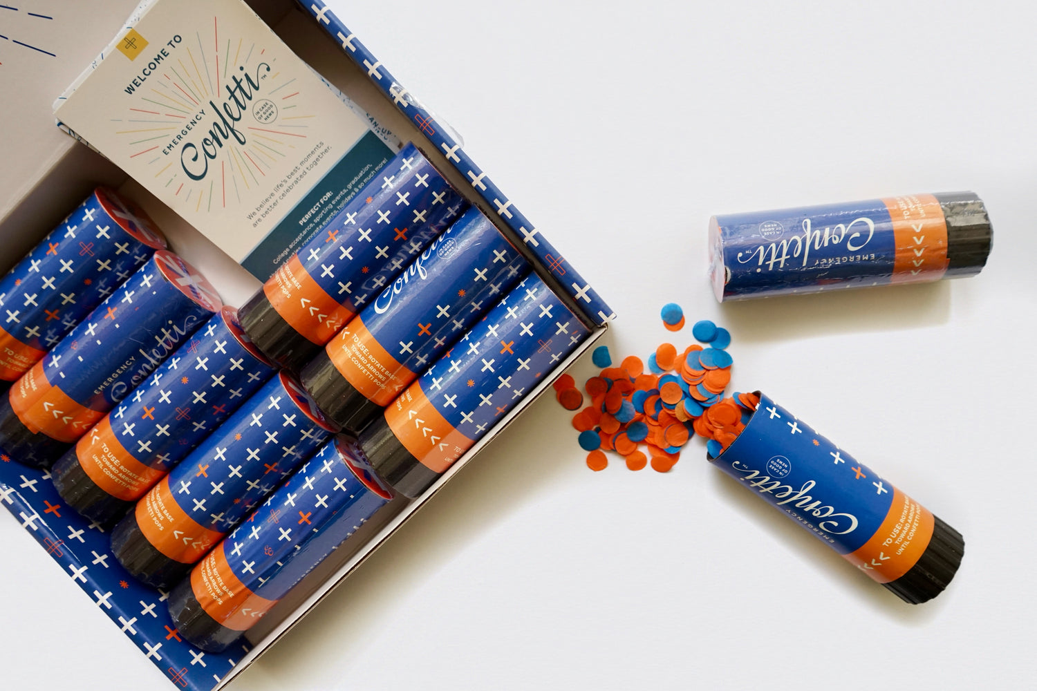 Blue/Orange Party Pack