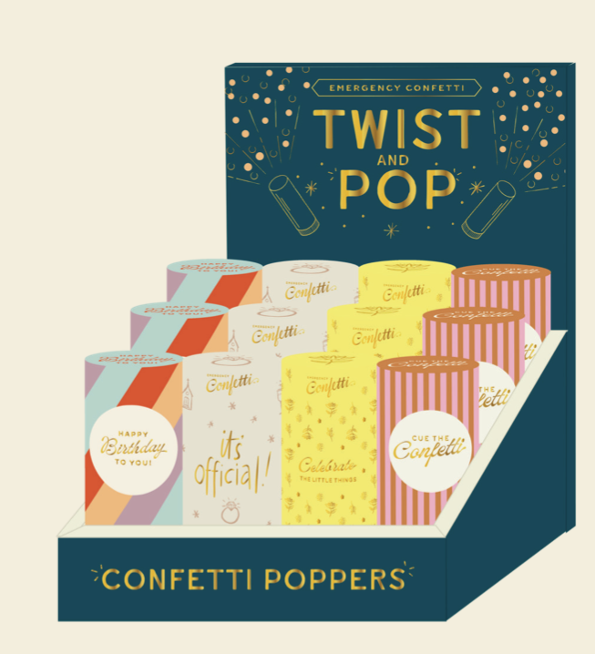 Twist & Pop Stocked Display