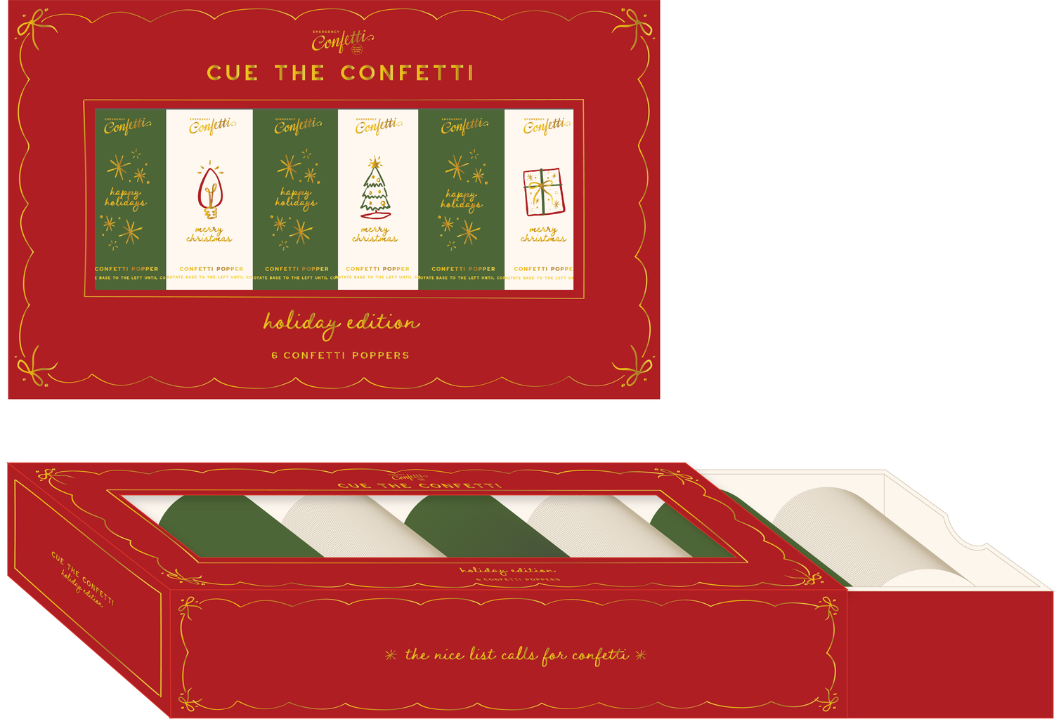 Cue the Confetti: Christmas Edition