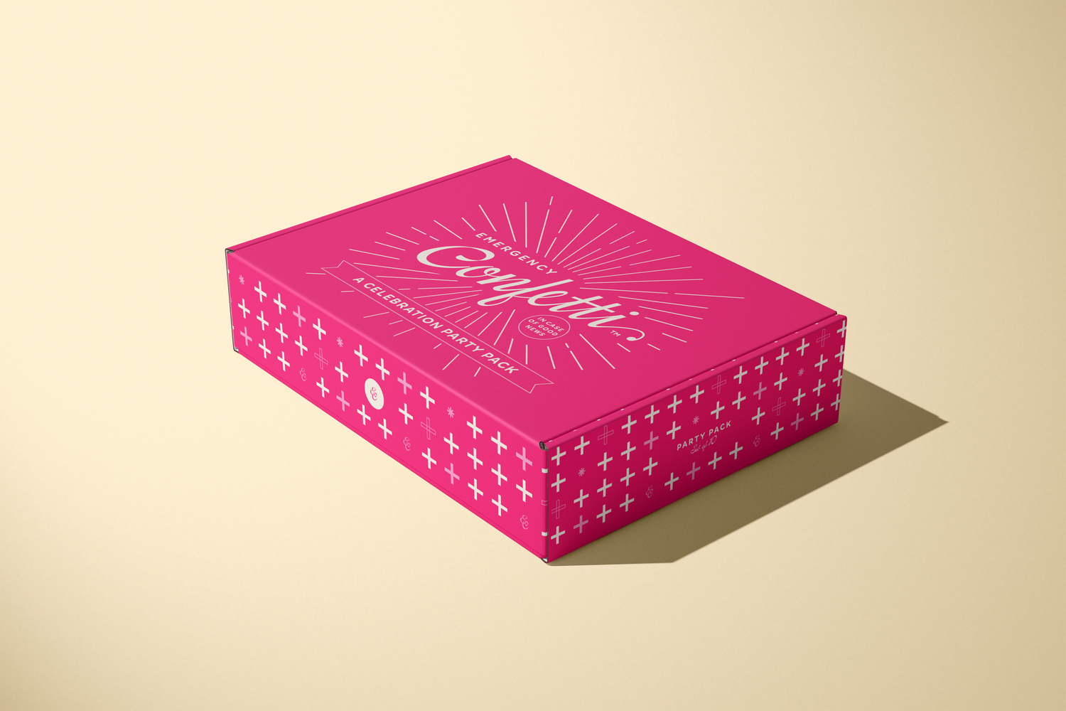 Hot Pink/White Party Packs