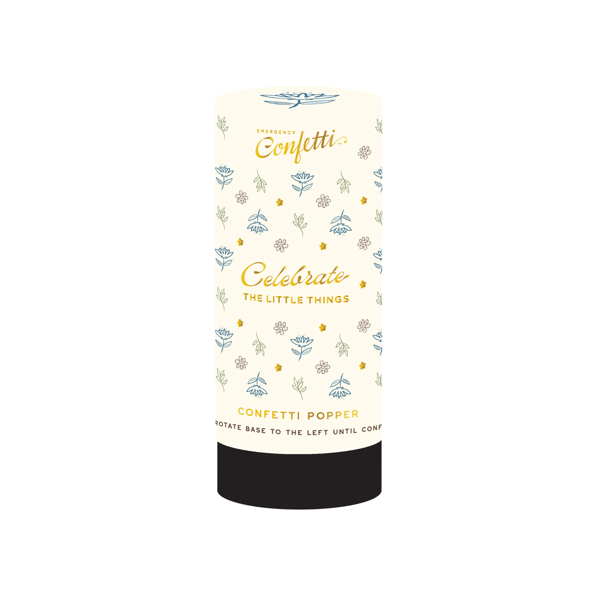 Celebrate the Little Things Cream Confetti Popper