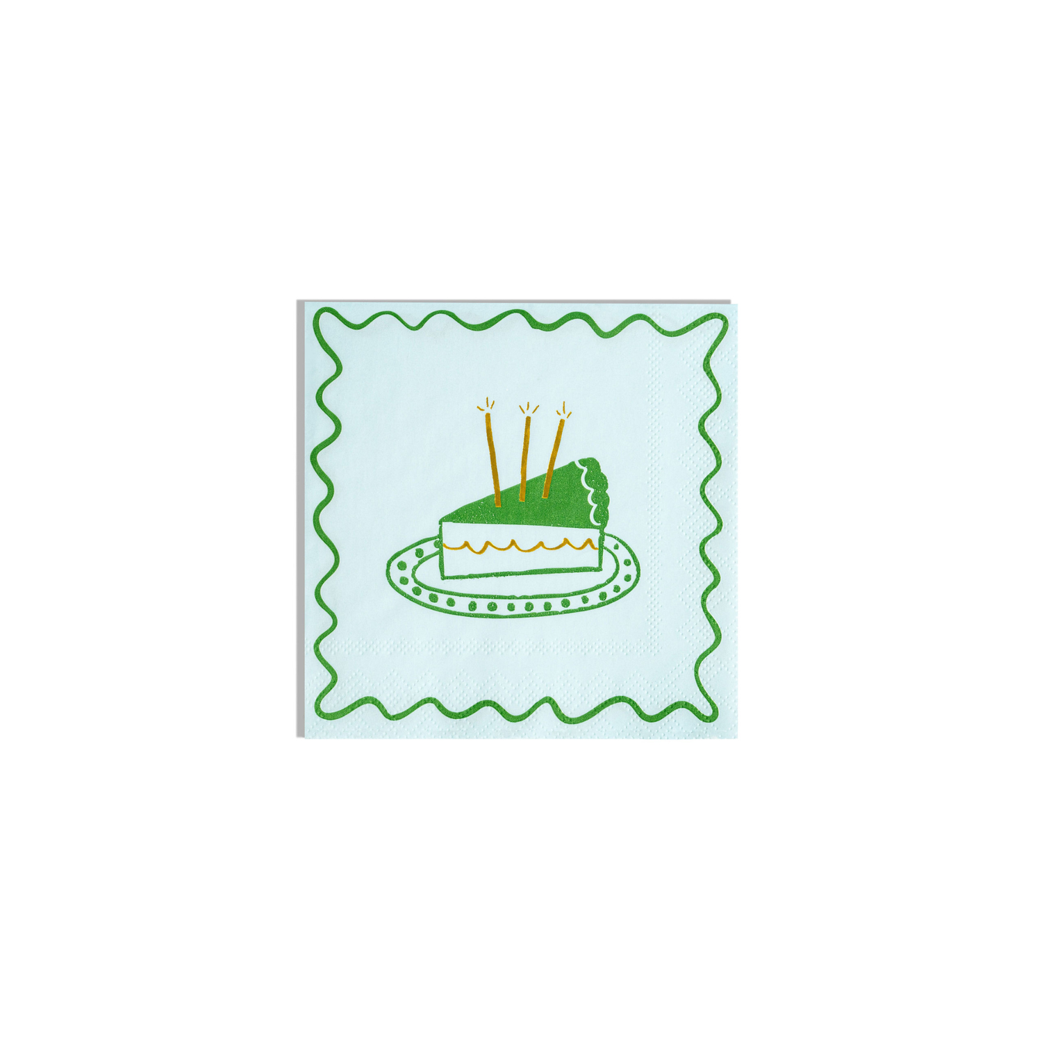 Blue Birthday Cocktail Napkins