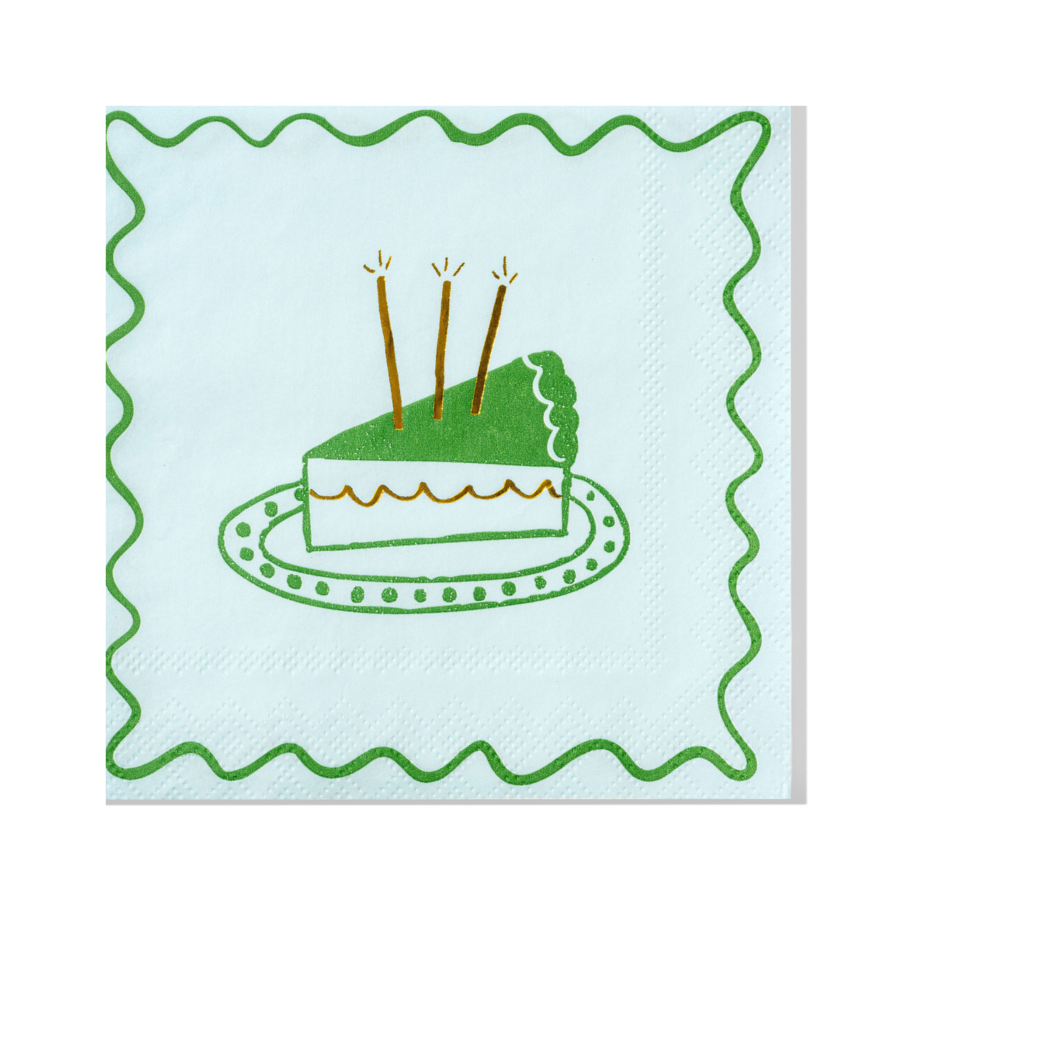 Blue Birthday Cocktail Napkins