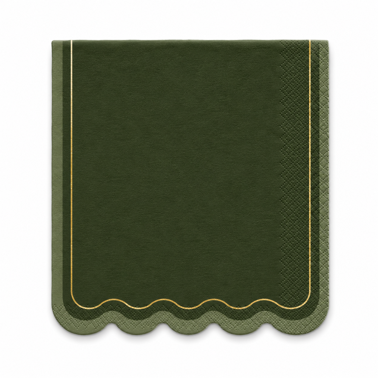 Scallop Cocktail Napkins