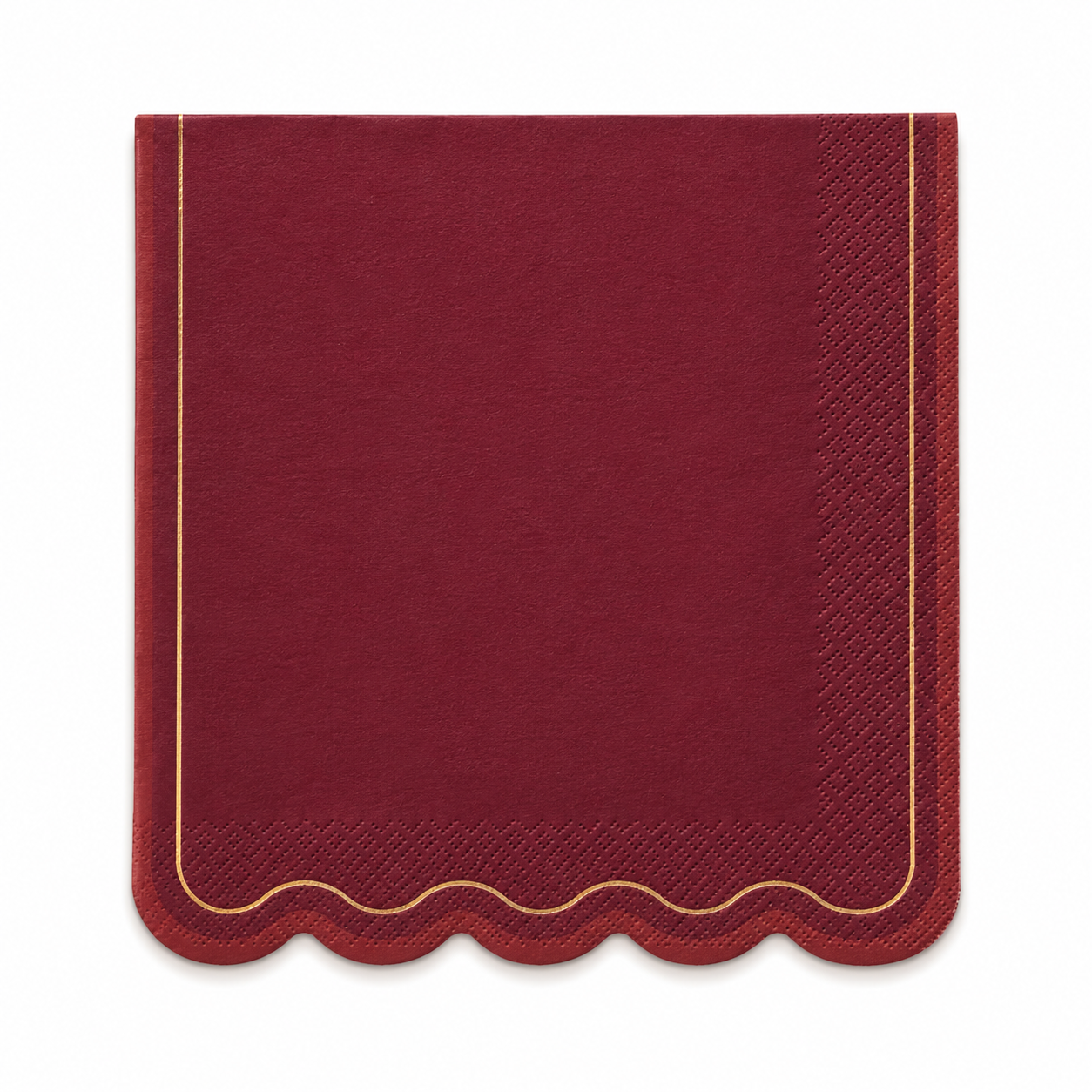 Scallop Cocktail Napkins