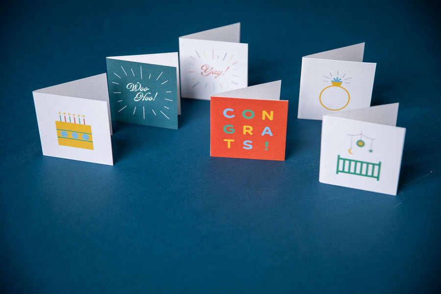 Mini Greeting Card Set