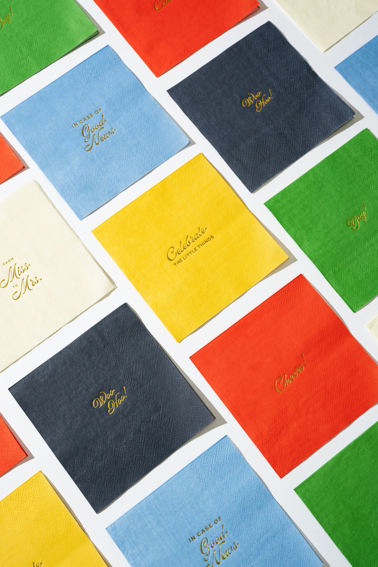 Celebrate the Little Things Cocktail Napkin
