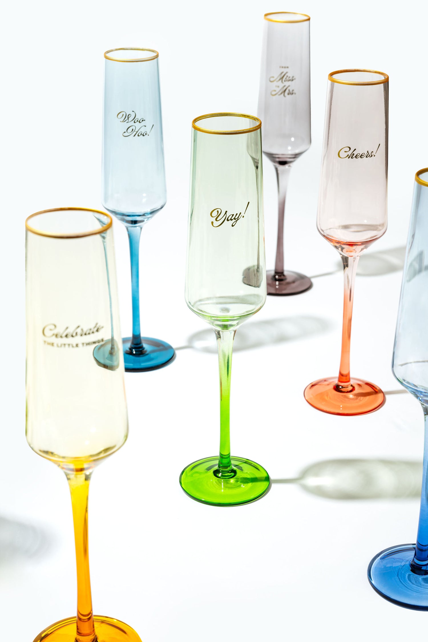 Celebrate the Little Things Champagne Flute