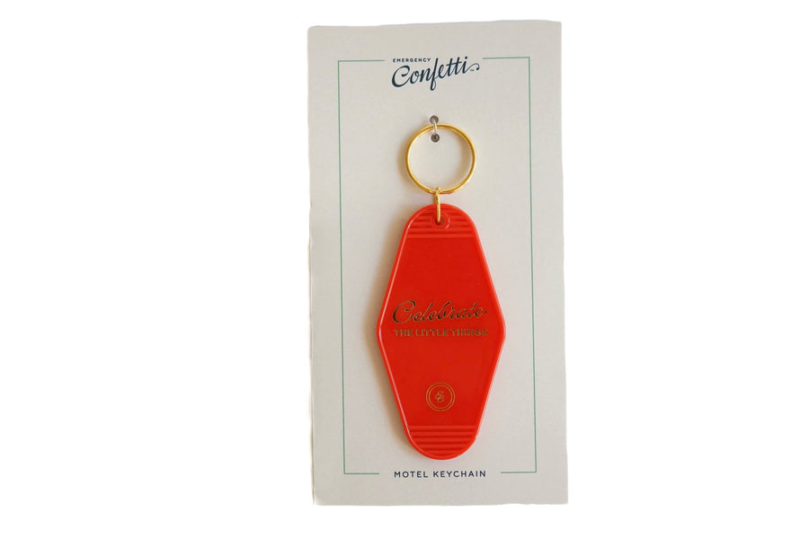 Celebrate the Little Things Keychain